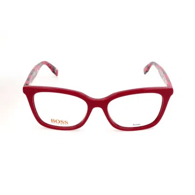 Hugo Boss Multicolor Acetate Glasses (frames) In Red