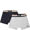 Hugo Boss Multicolor Set For Boy With Logo In Multicolor