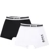 Hugo Boss Black Set For Boy With Logo In Multicolor