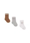 Hugo Boss Multicolor Sock Set For Baby Boy With Logo In Multicolor