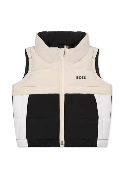 Hugo Boss Multicolor Vest For Baby Boy With Logo