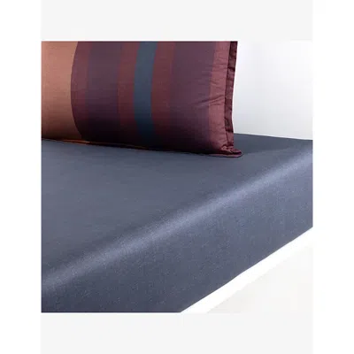Hugo Boss Multicoloured Finn Double Cotton Fitted Sheet