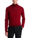 Hugo Boss Musso Wool Turtleneck Sweater In Medium Red