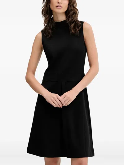 Hugo Boss Nalvasia A-line Dress In Black