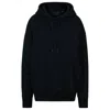 Hugo Boss Naomi X Boss Cotton-terry Sweatshirt With Ribbed Trims In Black