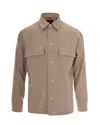 Hugo Boss Natural Regular Solid Shirt In Natural