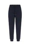 Hugo Boss Jogger-style Pants With Tapered Legs In Blue