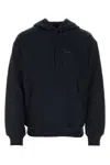 HUGO BOSS NAVY BLUE EMBROIDERED LOGO SWEATSHIRT