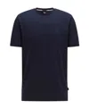 Hugo Boss Boss Thompson T Shirt In Blue