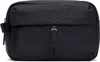 Hugo Boss Navy Coated Canvas Pouch In 402-dark Blue