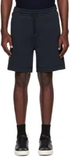 Hugo Boss Navy Drawstring Shorts In 404-dark Blue