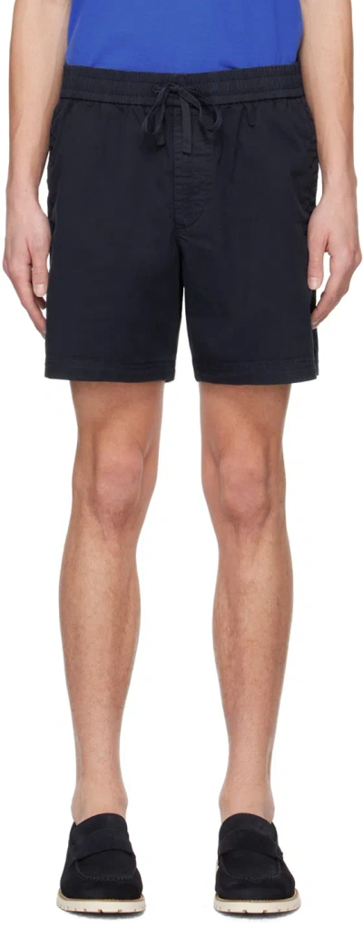Hugo Boss Navy Drawstring Shorts In 404-dark Blue