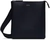 Hugo Boss Envelope Zipper Crossbody Bag In 404-dark Blue