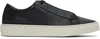 Hugo Boss Gary Lace-up Leather Sneakers In 401-dark Blue