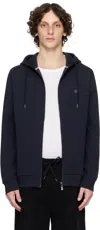 Hugo Boss Navy Zip Hoodie