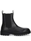 Hugo Boss Nebular Chelsea Boots In Black