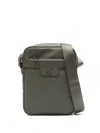 Hugo Boss Nesh Messenger Bag In Green