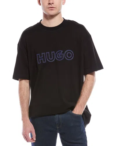 Hugo Boss Nitlog T-shirt In Black