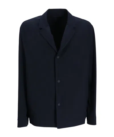 HUGO BOSS NOTCHED-COLLAR BUTTON-UP JACKET