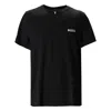 Hugo Boss Slim-fit T-shirt With Popcorn Stripe Fabric