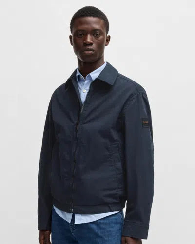 Hugo Boss Ocrush-d Mens Jacket In Blue