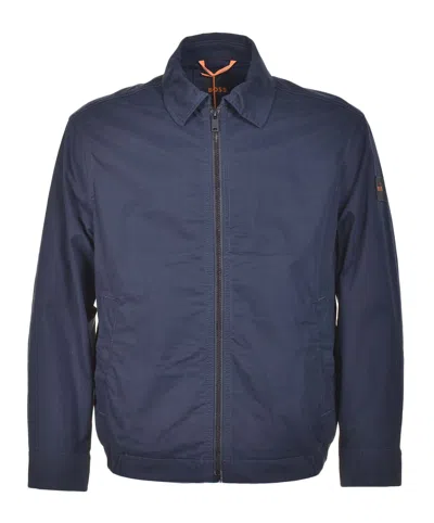 Hugo Boss Ocrush Full Zip Jacket Dark Blue