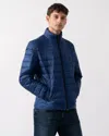 Hugo Boss Oden 1 Mens Lightweight Padded Jacket With Water-repellent Finish In Blue