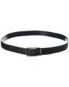 Hugo Boss Felix Reversible Leather Belt In Black
