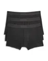 Hugo Boss Boss 3-pack Stretch Boxer Briefs In Black