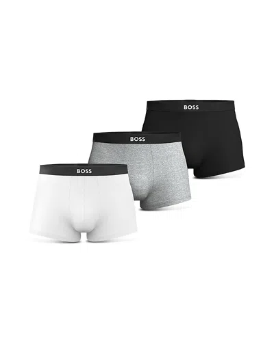 Hugo Boss One Trunks, Pack Of 3 In Assorted