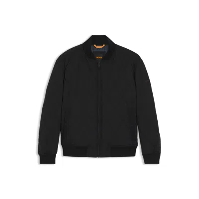 HUGO BOSS ONION-QUILTED JACKET WITH WATER-REPELLENT FINISH