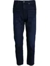 Hugo Boss Onyx Jeans In Blau