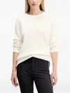 Hugo Boss Open Back Sweater In White