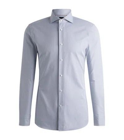 HUGO BOSS ORGANIC COTTON SLIM-FIT SHIRT