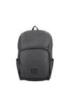 Hugo Boss Backpack Oryo Adjustable Straps Top Handle In Black