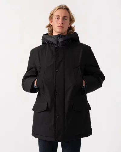 Hugo Boss Osiass1 Mens Parka In Black