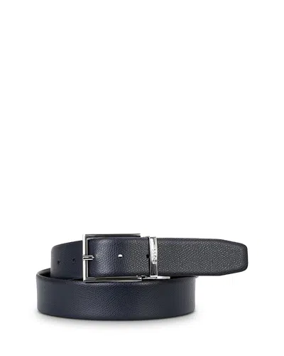 Hugo Boss Otano Buckle Belt In Black