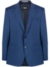Hugo Boss Arti Stretch Wool Extra Slim Fit Suit Jacket In 463 Open Blue