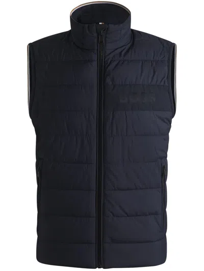 Hugo Boss Outerwear Clothing In Blue