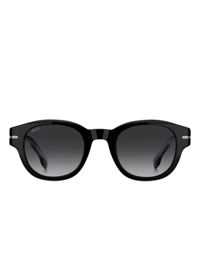 Hugo Boss Oval-frame Sunglasses