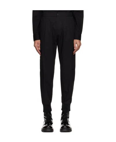 Hugo Boss Overalls Casual Trousers In Black