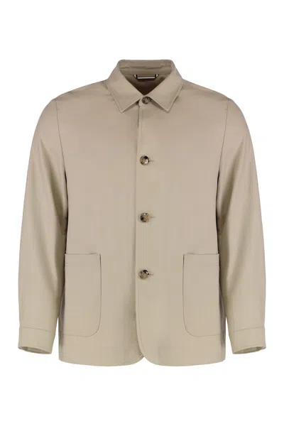 HUGO BOSS OVERSHIRT WITH BUTTONS
