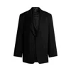 Hugo Boss Oversize-fit Blazer In Wool In Black