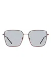 Hugo Boss Oversize-square Sunglasses In Red