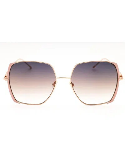 Hugo Boss Oversized Women's Sunglasses - Boss 1707/s Style In Orange