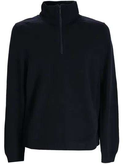 Hugo Boss P-bart Sweater In Blue