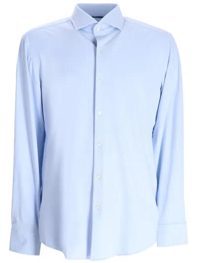 Hugo Boss P-hank Shirt In Blue
