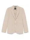 Hugo Boss P-hanry Blazer In Neutral