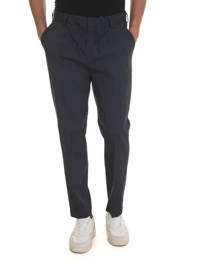 Hugo Boss P-perin-rds Trousers With Lace Tie In Blue