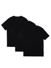 Hugo Boss Boss Men Pack Of Three T-shirts In Black
